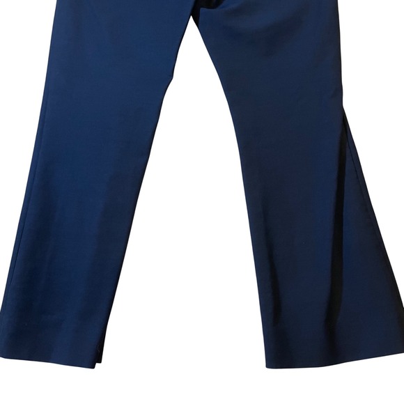 White‎ House Black Market Flare Crop Pants  Women's Size 2 Sailor Button Accents - Picture 6 of 12